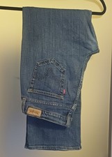 Levi's 529 Damen Jeans, W32 L32, Curvy Bootcut, blau