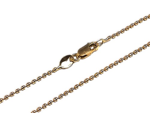 Goldkette kugelkette 40cm - kugelkette,