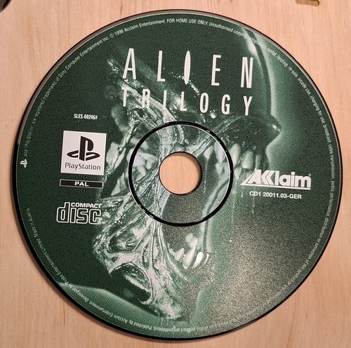 Alien trilogy ps1 psx - trilogy,