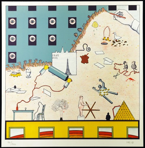Untitled 1969 lithographie - untitled,,