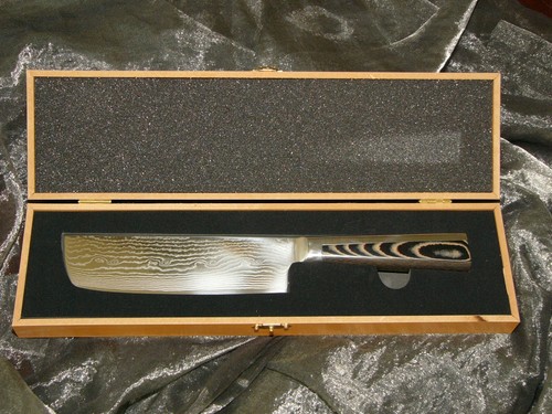Nakiri messer aus damaszener - nakiri,