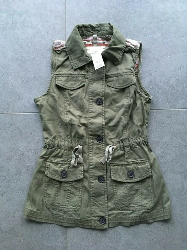 Hollister weste oliv - hollister,