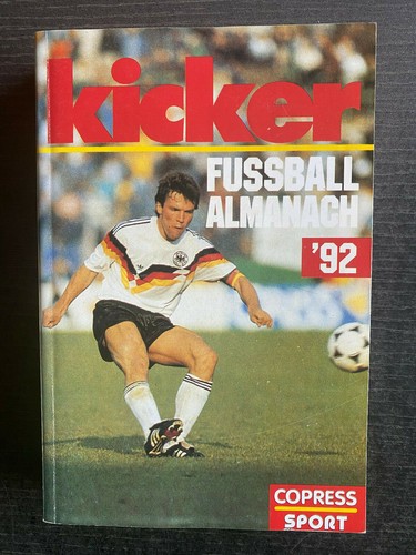 Kicker almanach 1992 das - almanach,