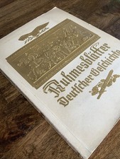 Buch antik Ruhmesblätter