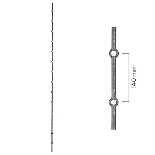 Lochstab ø14mm fenstergitter - lochstab,