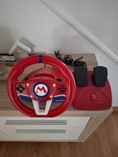 Hori Mario Kart Racing Lenkrad Pro Mini mit Pedalen, Rot, für Nintendo Switch