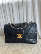 Chanel vintage Jumbo XL Tasche gold Hardware
