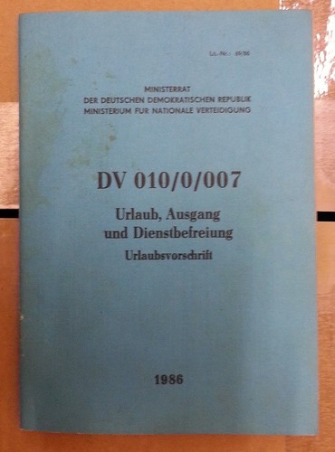 Nva ddr handbuch - ddr, /
