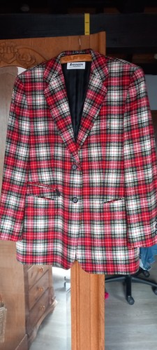 Damen blazer kariert - kariert, franz