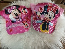 2x Minnie Maus Kinder-Caps – Niedliches Set in Pink 