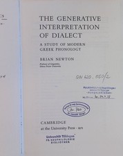 The Generative Interpretation