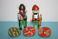 Playmobil Ersatzteile Figur 3150 Wikinger Drachenschiff 2 Wikinger 3 Schilde