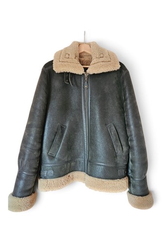 Schott fliegerjacke echtfell - schott,