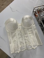 Corsage sexy Dessous ivory 32 Dominique