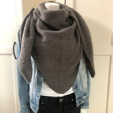 NEU Schal Blogger ❤ Dreieckstuch Wolle Warm Tuch Bouclé Winter Dick Weich 2024