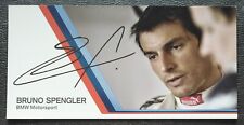 B153 Bruno Spengler BMW Motorsport Autogrammkarte original signiert