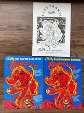 Bally Fireball II - Manual + 2 Flyer (deutsch + US) / Flipper Pinball