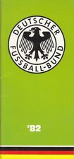 DFB VIP/Presseprogramm WM 1982