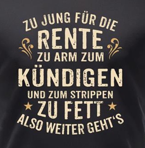 Witziges herren shirt - witziges, t-shirt