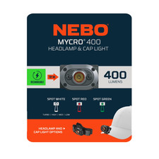 NEBO Mycro 400 Lumen LED Black