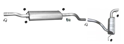 Auspuff für mercedes viano - auspuff,