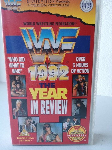 Wwe wwf video vhs 1992 - vhs, the
