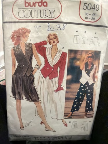 Burda couture 5049 - burda,