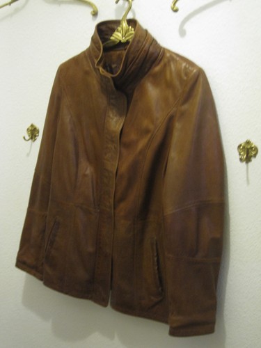 Damen lederjacke anna aura - damen,