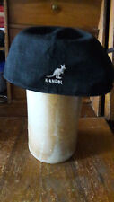 Kangol Flatcap schwarz  und beige - neu 
