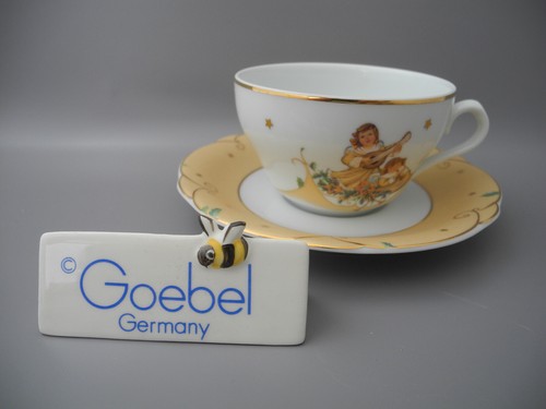 Goebel teetasse mit - mit, untertasse