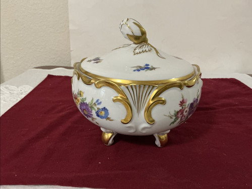 Porzellan edelstein candy box - porzellan,