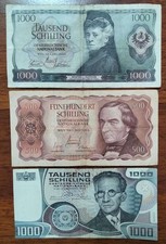 Alte Banknoten für Sammler