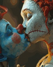 Malen nach Zahlen auf