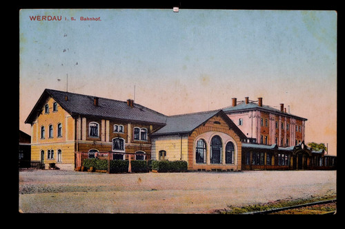 Alte werdau bahnhof - werdau,