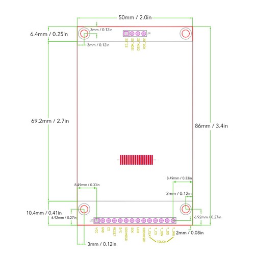 Zoll lcd display - 2, 240x320
