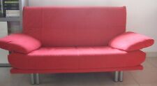 Sofa, 2-Sitz, breit ca. 170 cm, Bezug: Microfaser-rot