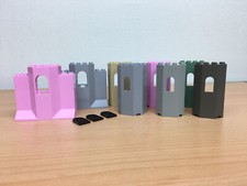 LEGO ® Wandelement Burgmauer Panel 3 x 8 x 6 48490 3 x 4 x6 30246 versch. Farben