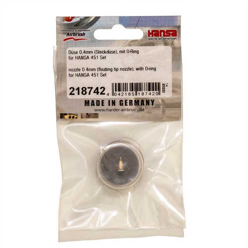 Düse 4mm 218742 für - 0,4mm, hansa