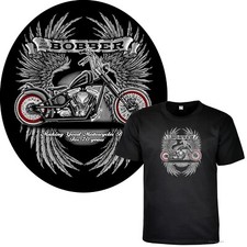 T-Shirt Biker Bobber Motorrad