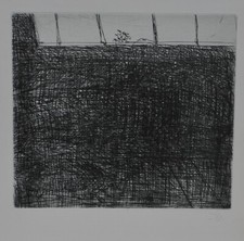 Klaus Fußmann/ Radierung /