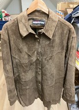 echt leder jacke unisex braun