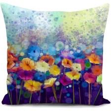 Kissenbezug 45x45 Blumen Stoff