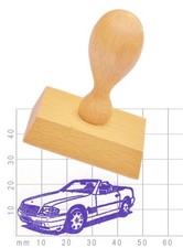 Autostempel Mercedes 300SL