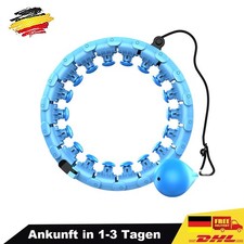Fitness Hula Hoop, Hula Hoop Reifen Erwachsene, Hula Hoop mit Gewicht Kugel DHL
