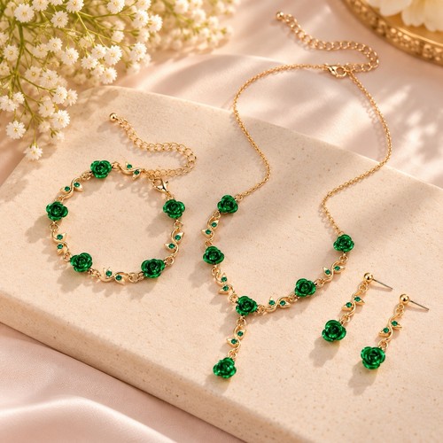 Damen schmuckset teilig - schmuckset, 4-teilig