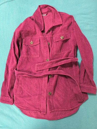 Damen cord hemdjacke shacket - /,