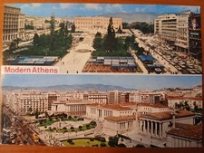 Postkarte 2721 gelaufen, Athen, Griechenland, Ansichtskarte, Sammlung