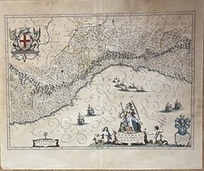Landkarte der Republik Genua