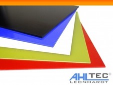 GFK Platten 0,5 - 2,0 mm / G10 FR4 Glasfaser Platte / rot blau orange grün weiß