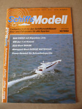 Modellbau Zeitschrift  " Schiffsmodell " 10/1994 Schiffsmodellbau   